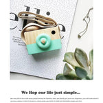 Cute Wooden Camera Toy