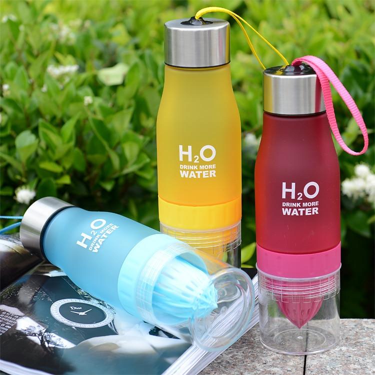 H2O Fruit Infusion Water Bottle 650ml