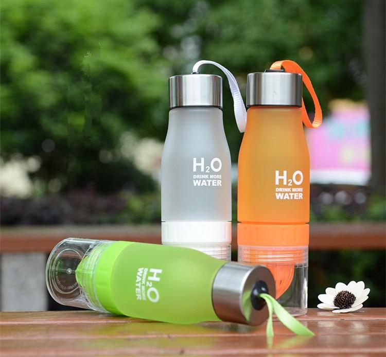 H2O Fruit Infusion Water Bottle 650ml