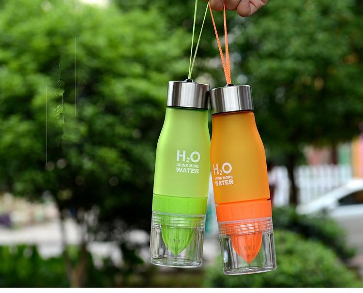 H2O Fruit Infusion Water Bottle 650ml