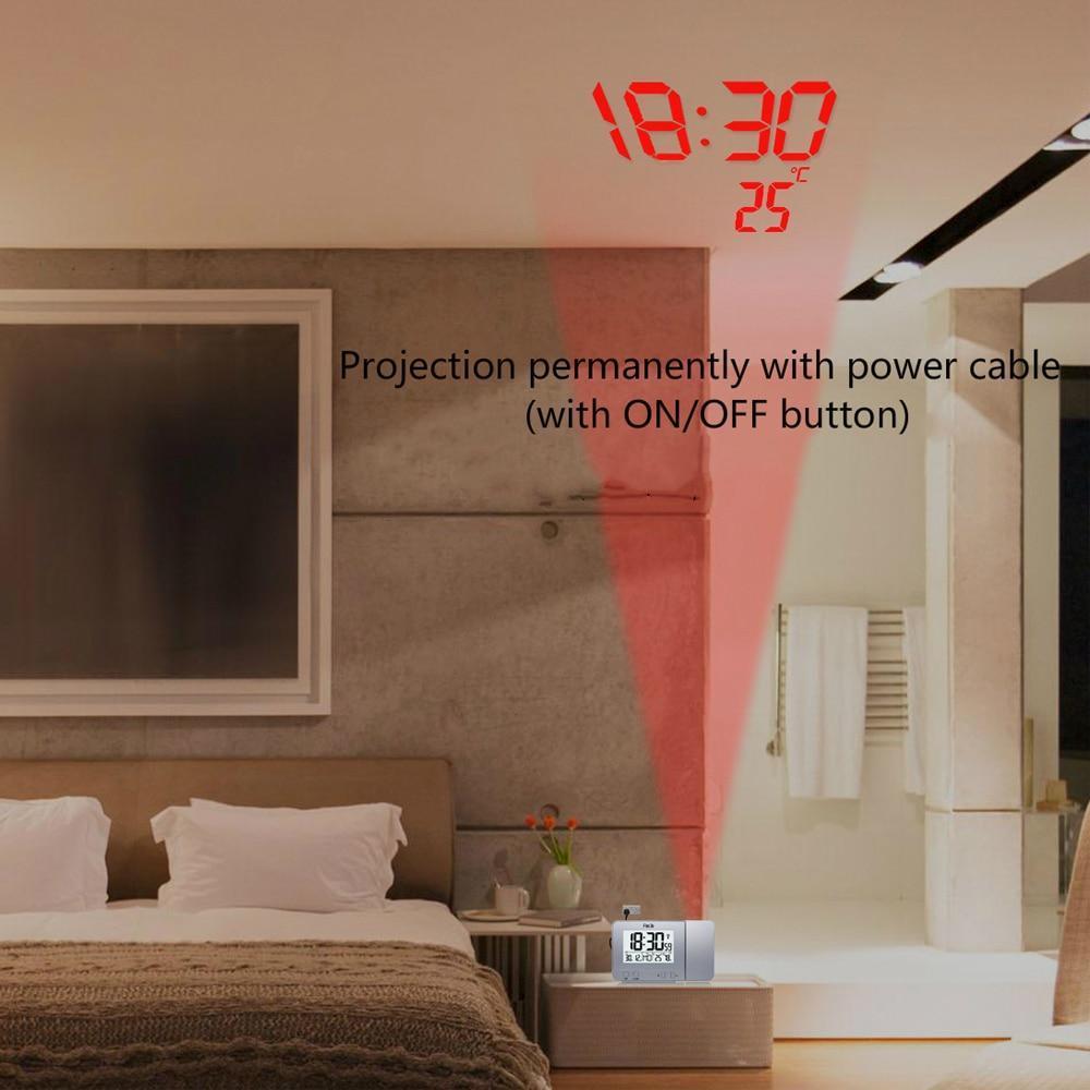 Multi-functional Led Projection Digital Alarm Clock