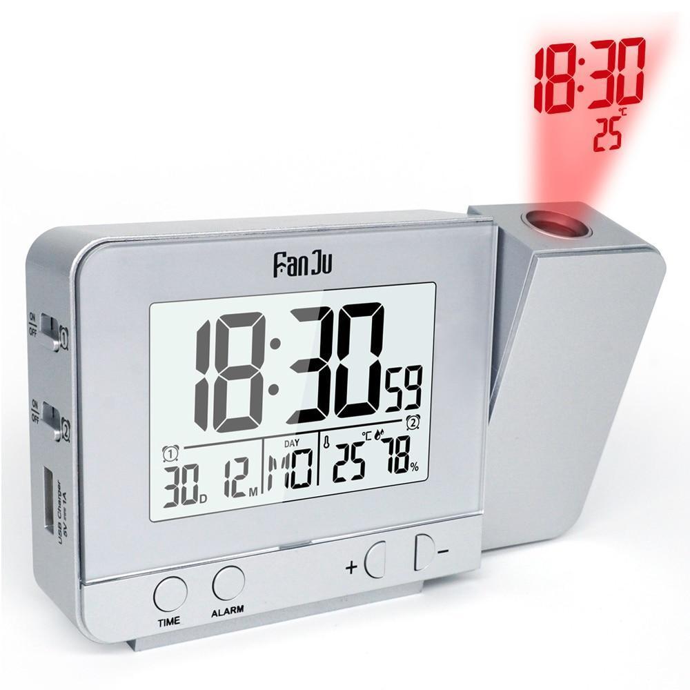 Multi-functional Led Projection Digital Alarm Clock