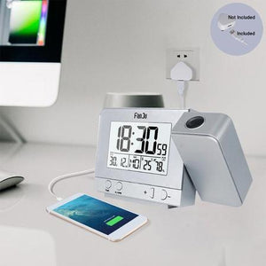 Multi-functional Led Projection Digital Alarm Clock