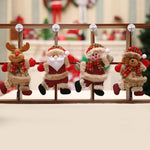 christmas ornaments christmas Gift Santa Claus Snowman Tree