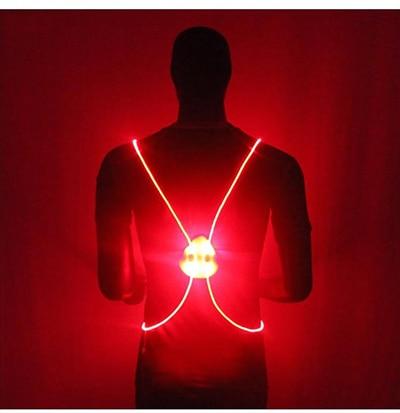 Fiber Optics Reflective LED Vest Belt