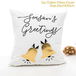 Merry Christmas Decoration for Home Pillowcase