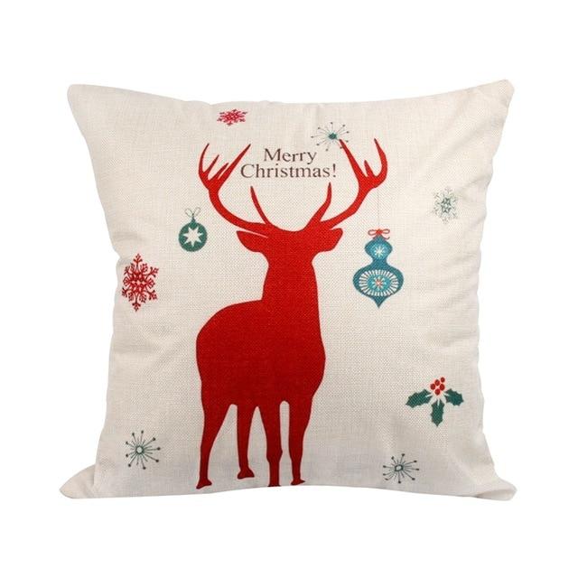 Merry Christmas Decoration for Home Pillowcase