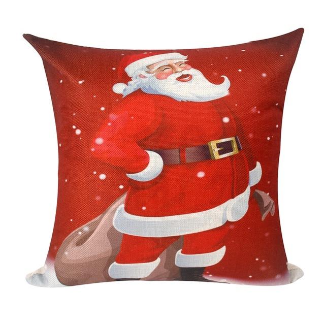 Merry Christmas Decoration for Home Pillowcase