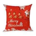 Merry Christmas Decoration for Home Pillowcase