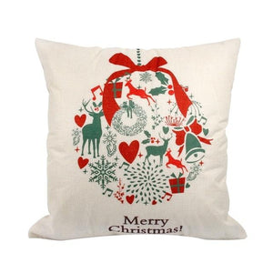 Merry Christmas Decoration for Home Pillowcase