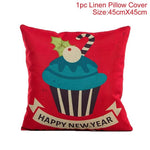 Merry Christmas Decoration for Home Pillowcase