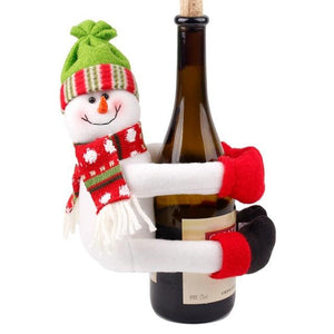 Christmas Wine Bottle Cover