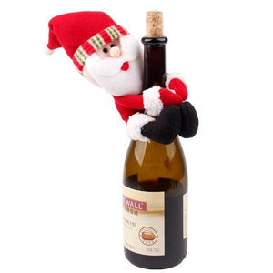 Christmas Wine Bottle Cover