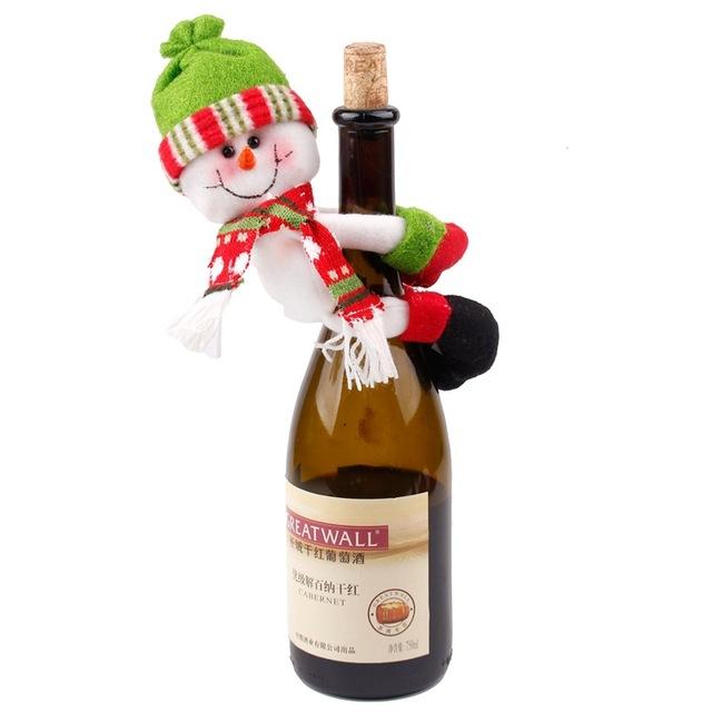 Christmas Wine Bottle Cover