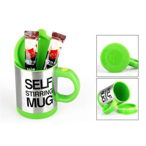 Stainless Steel Self Stirring Mug