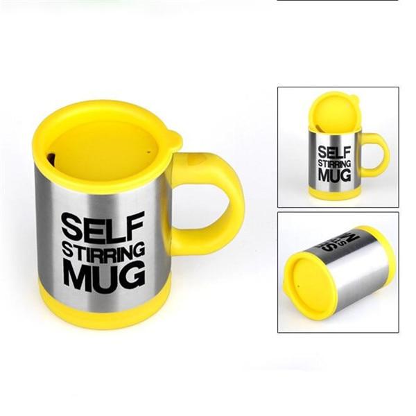 Stainless Steel Self Stirring Mug