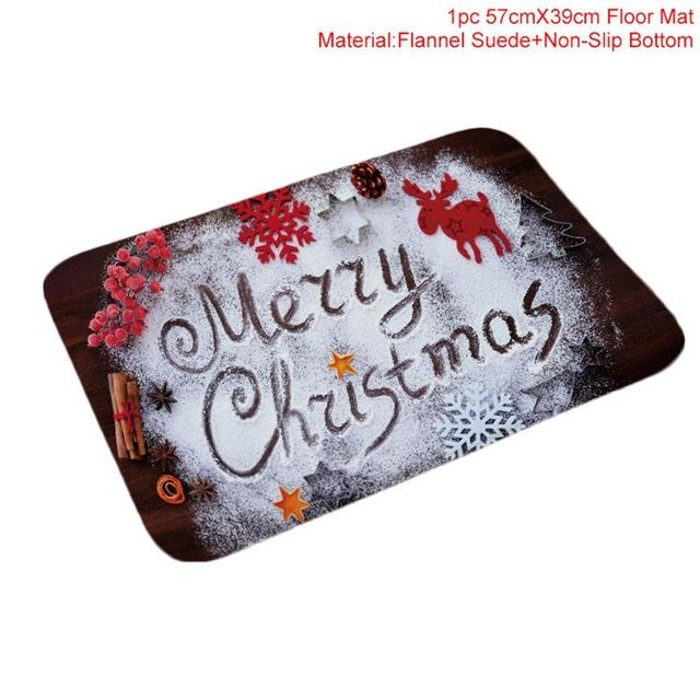 Merry Christmas Door Mat