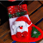 Santa Snowman Pendant  Socks