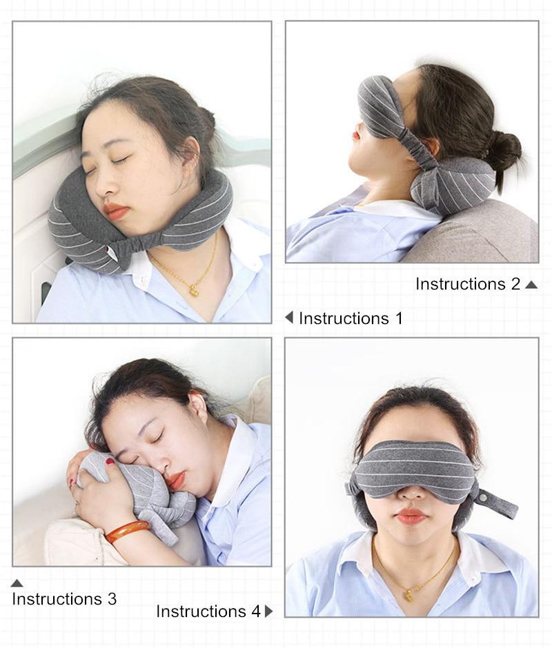 Travel Mask and Pillow