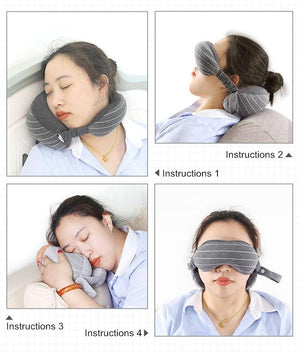 Travel Mask and Pillow