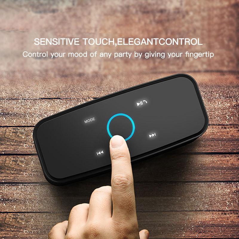Wireless Bluetooth Speaker with Built-in Mic