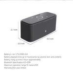 Wireless Bluetooth Speaker with Built-in Mic
