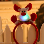 Christmas Santa Reindeer Snowman Bear LED Light Headband