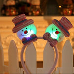 Christmas Santa Reindeer Snowman Bear Hairband
