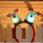 Christmas Santa Reindeer Snowman Bear LED Light Headband