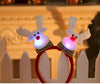 Christmas Santa Reindeer Snowman Bear LED Light Headband