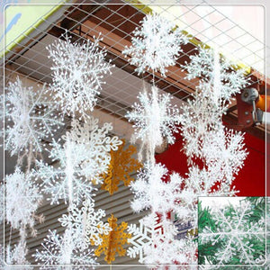 Christmas Party Snowflake 90pcs