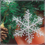 Christmas Party Snowflake 90pcs