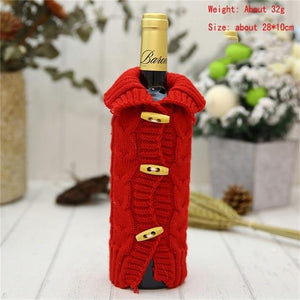 Hoomall 1PC Home Dinner Party Table Decors Wine Cover