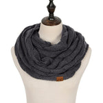 Cable Knit Infinity Scarf