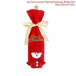 Christmas Wine Bottle Cover