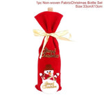 Christmas Wine Bottle Cover