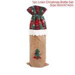 Christmas Wine Bottle Cover