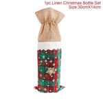 Christmas Wine Bottle Cover