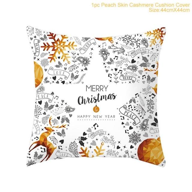 Merry Christmas Decoration for Home Pillowcase