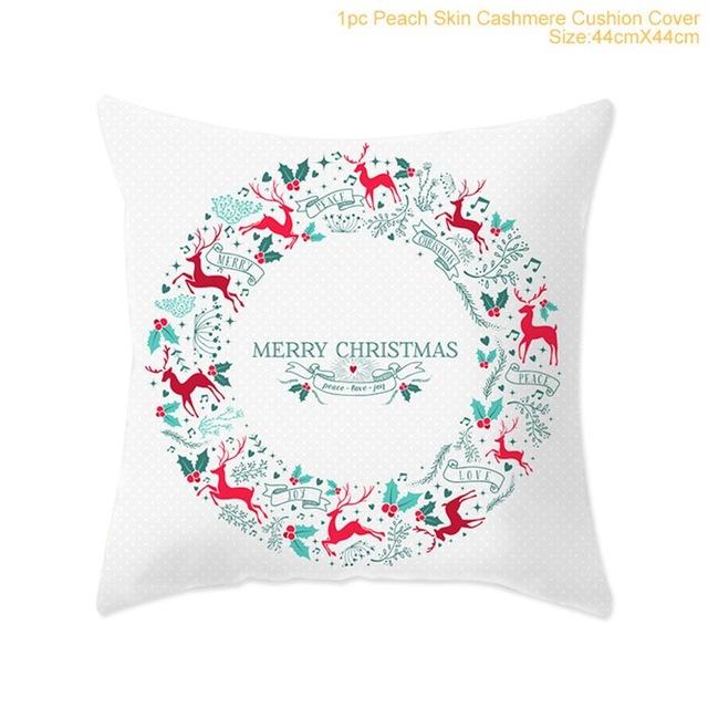 Merry Christmas Decoration for Home Pillowcase