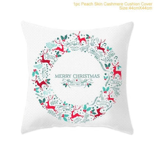 Merry Christmas Decoration for Home Pillowcase