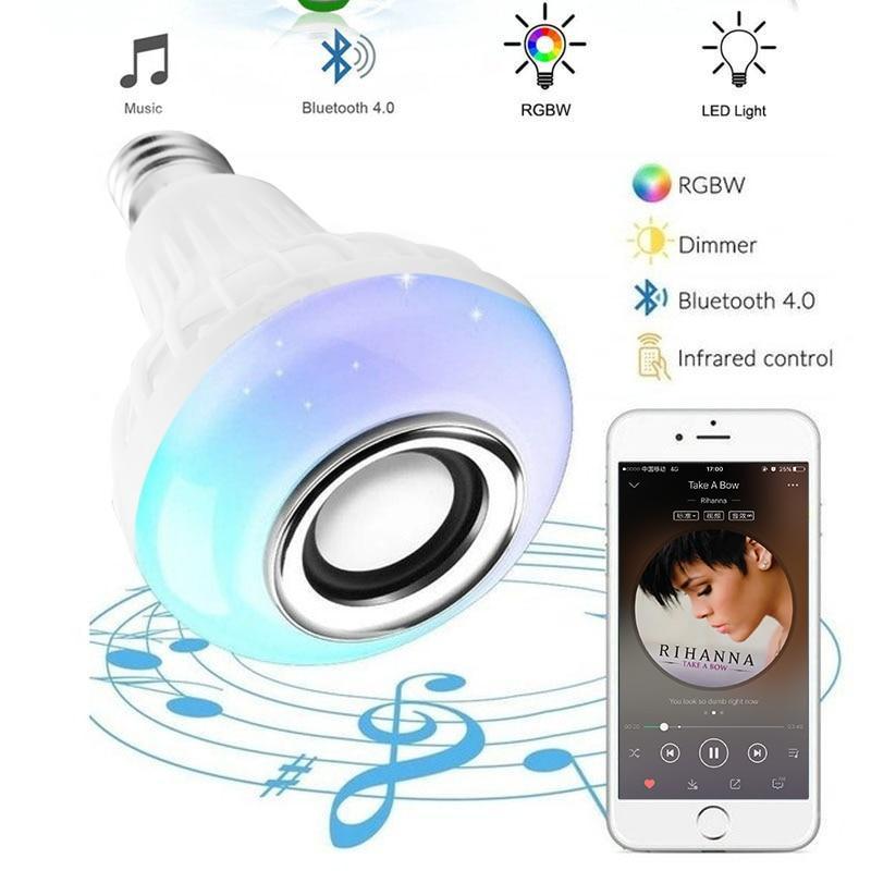 Smart Bluetooth Light Bulb Speaker