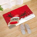 Merry Christmas Door Mat Santa Door Mat