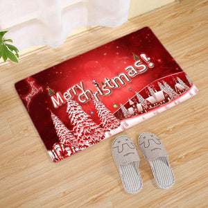 Merry Christmas Door Mat Santa Door Mat