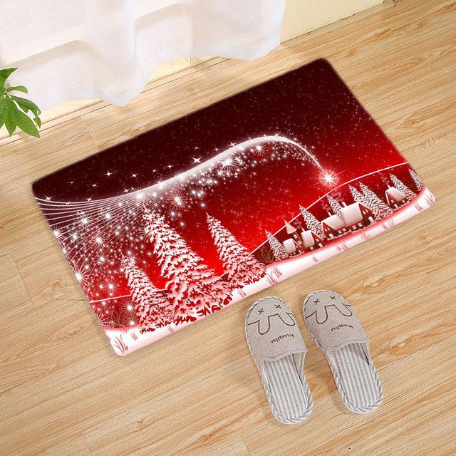 Merry Christmas Door Mat Santa Door Mat