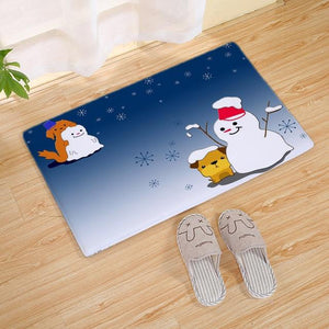 Merry Christmas Door Mat Santa Door Mat