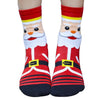 1 pair Women Girls Christmas 3D Santa Socks