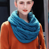 Cable Knit Infinity Scarf