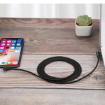 Lightning Bolt Smart Braided Charging Cable