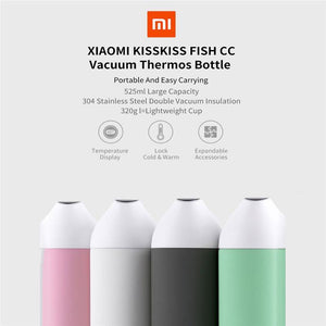 Multi- Function Smart Water Bottle 525ml - Instant Temperature Display Water Bottle